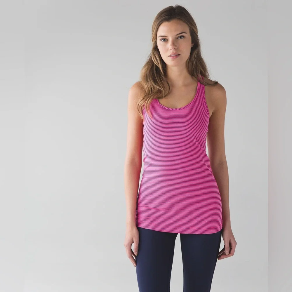 Lululemon Cool Racerback Tank Top Yoga Activewear Gym Workout Lightweight Summer